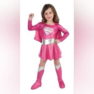 Kid's DC Comics Supergirl Costume Size Medium (8-10)